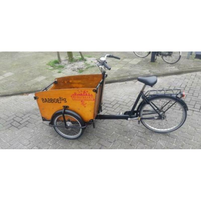 Mooie babboe big bakfiets met 5 versnellingen