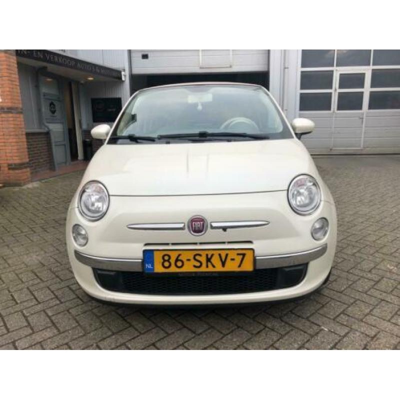 Fiat 500C 1.2 Lounge NL Auto/Airco/PDC/Schuifdak/NAP