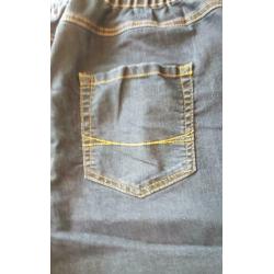 Broek, denim spijkerstof blauw (maat 3XL)NIEUW!!!