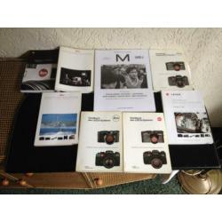 Verzameling Leica handboeken + Fotoboek - 8 stuks