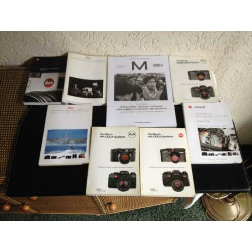 Verzameling Leica handboeken + Fotoboek - 8 stuks