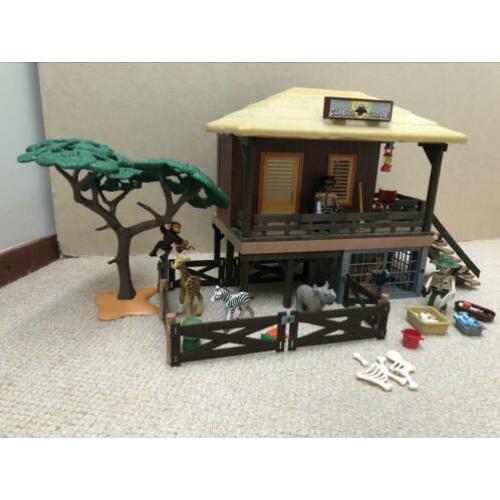 Playmobil Safari Verzorgingspost 4826 COMPLEET