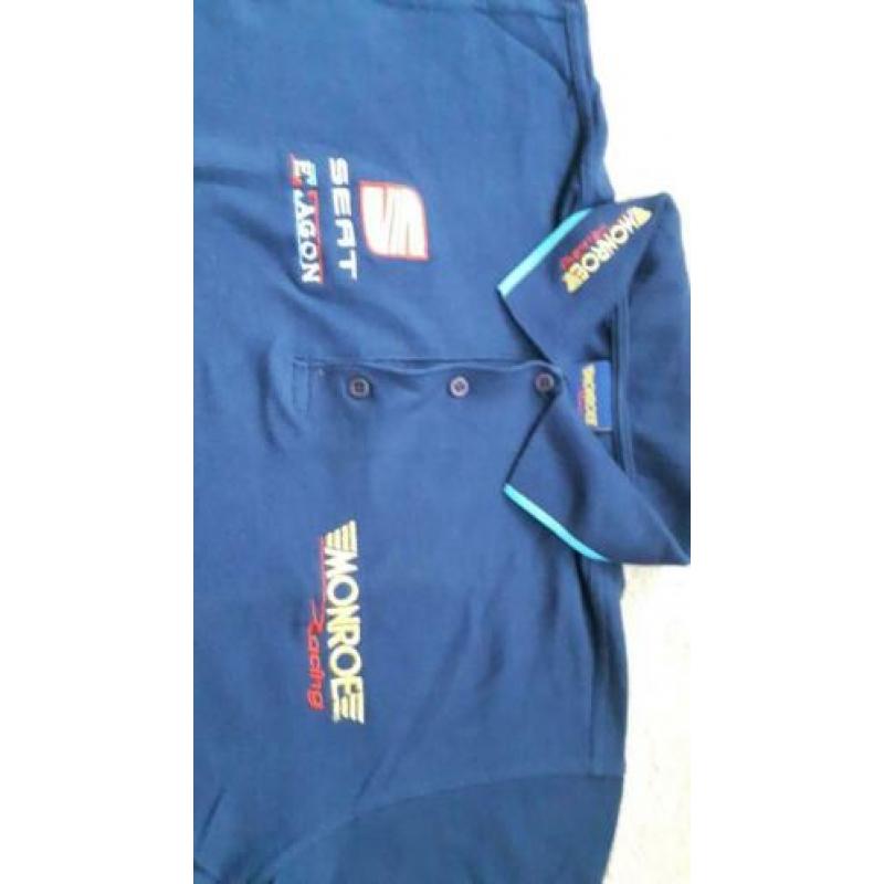 MONROE Racing 2 caps 1 polo 1 t-shirt 1 jack 5 stoel leuning