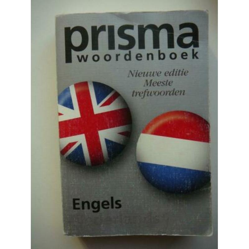 Prisma woordenboek Engels Nederlands, gebruikt