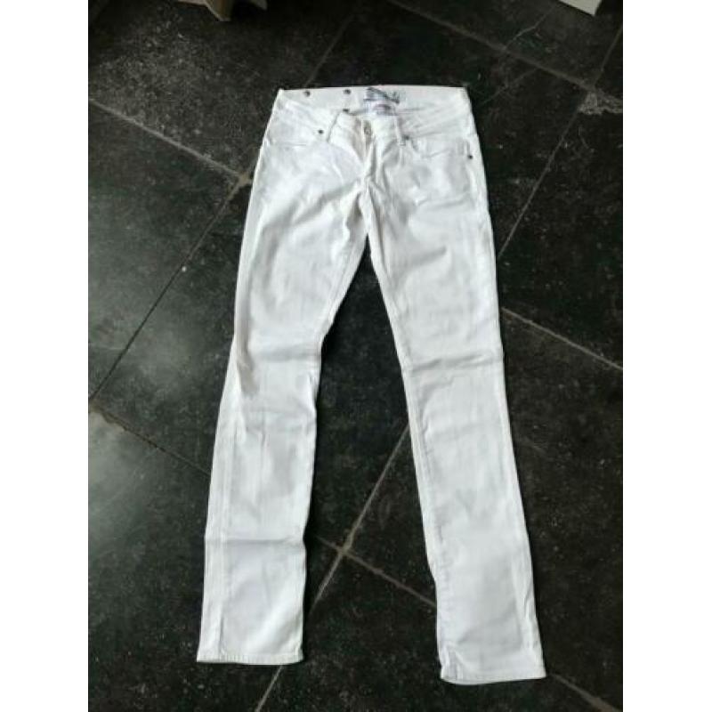 MET witte jeans