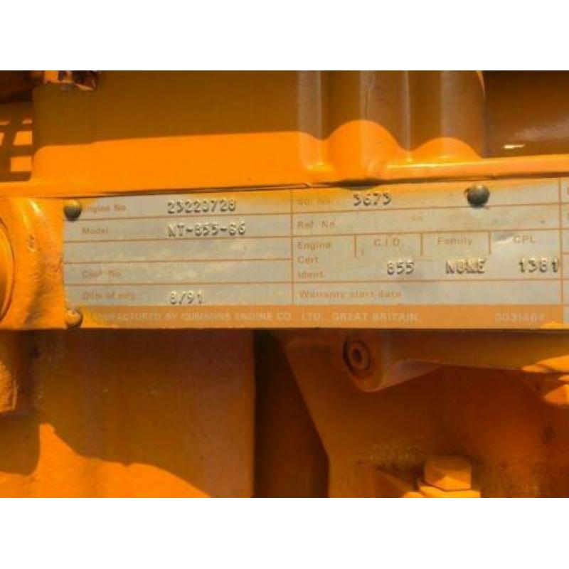 Cummins NT 855 G6 SDMO Leroy Somer 330 kVA generatorset