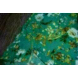 Short mt S,groen gebloemd