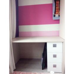 Bureau en kast kinderkamer tienerkamer