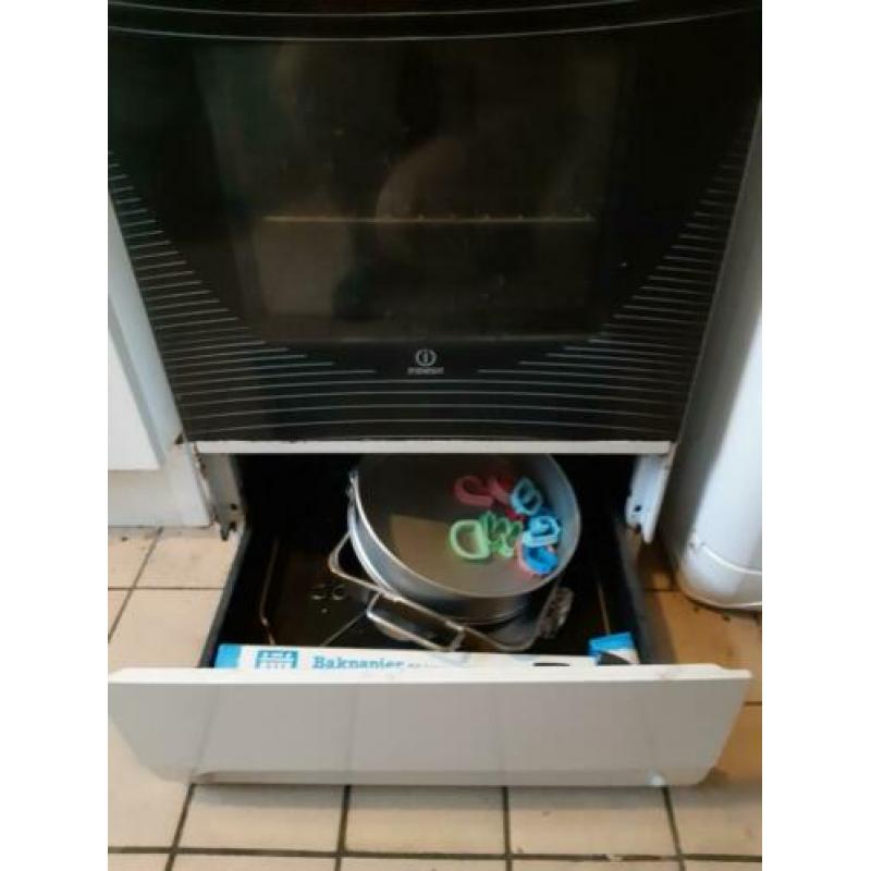 Gasfornuis met elektrische oven