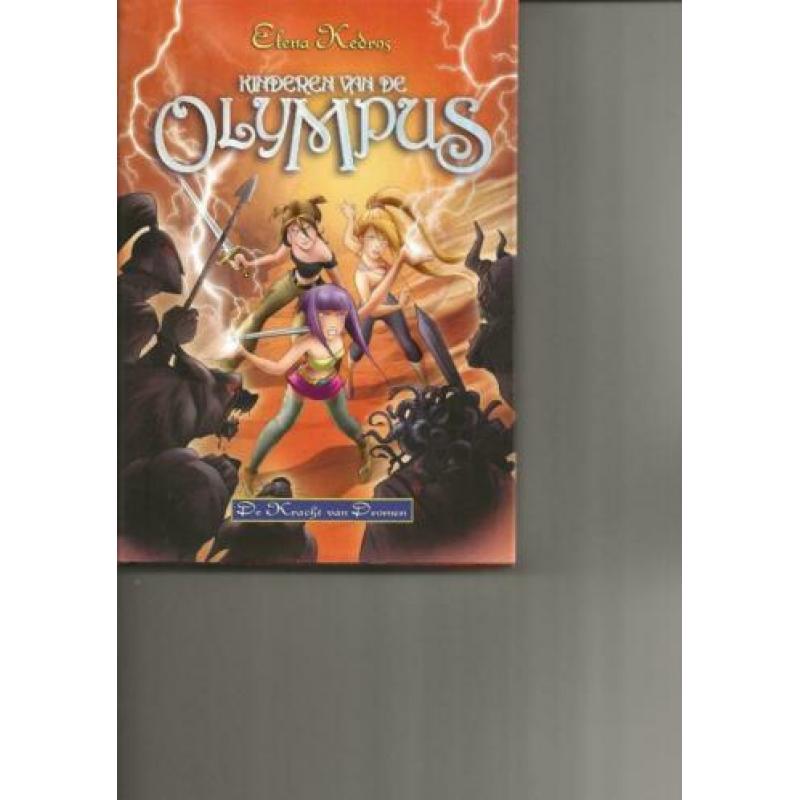 4 delen van de serie KINDEREN VAN DE OLIJMPUS vaste prijs