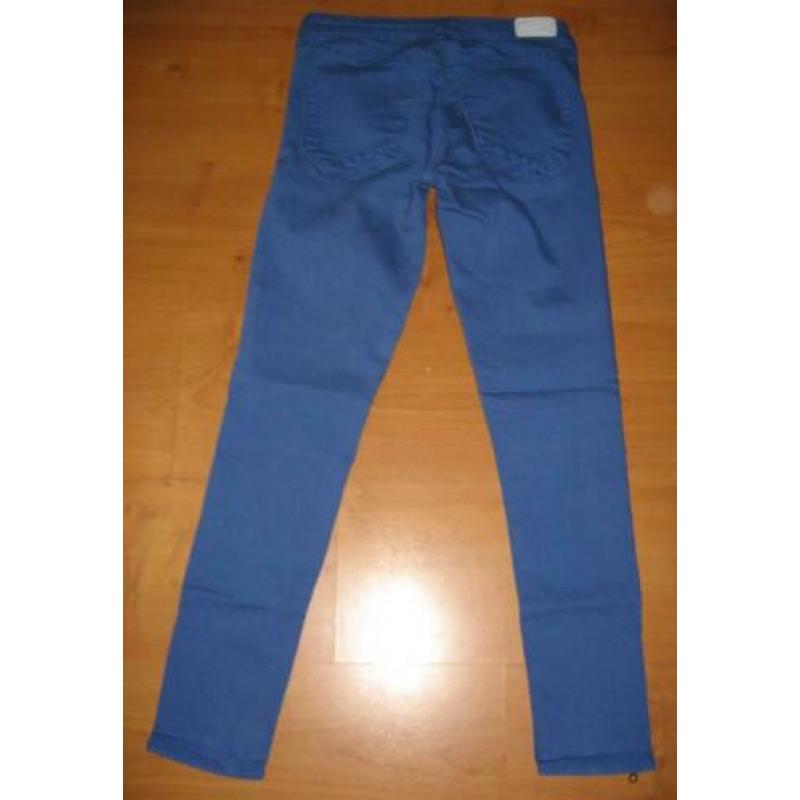 Kobalt blauwe spijkerbroek H&M 36/S.