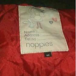Noppies super leuke winter jas meisje maat 80