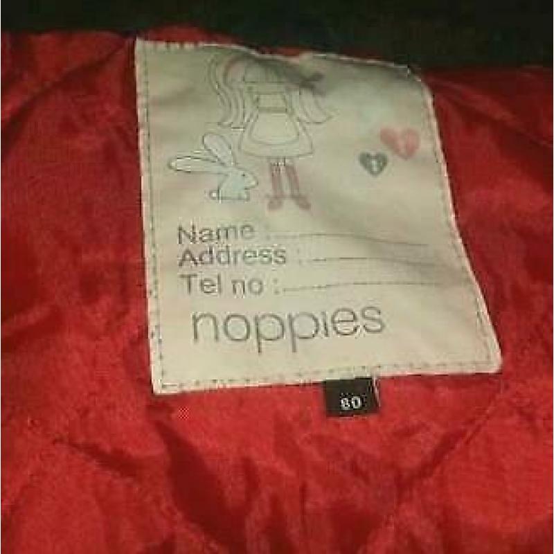 Noppies super leuke winter jas meisje maat 80