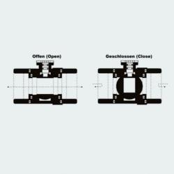 3-weg kogelkraan 3 / 4 " Zone Valve DQ320