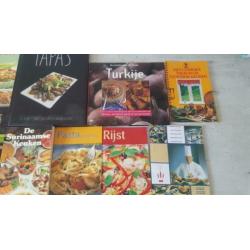 Kookboeken diverse soorten