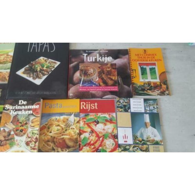 Kookboeken diverse soorten