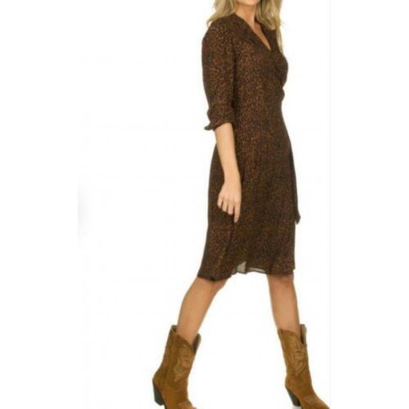 SET Fashion jurkje luipaard print maat 38 nieuw