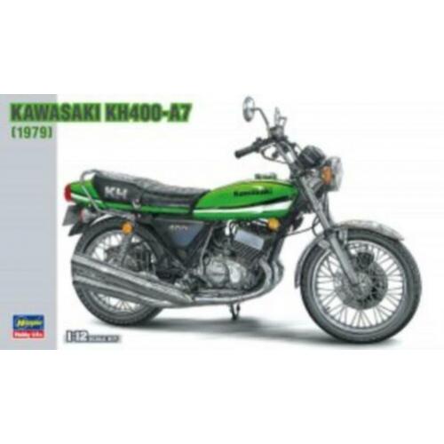 Kawasaki kh400-a7- hasegawa modelbouw pakket 1:12