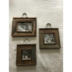Houten fotolijsten van Rivièra maison nog helemaal nieuw!
