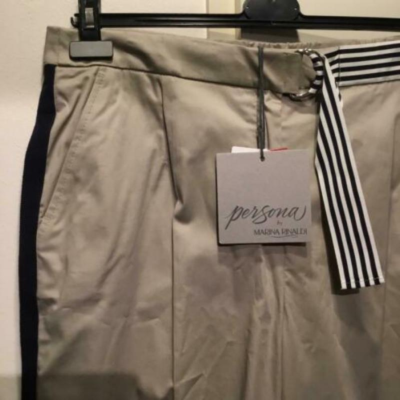 Broek Persona by Marina Rinaldi NIEUW maat 23 (44-46) katoen