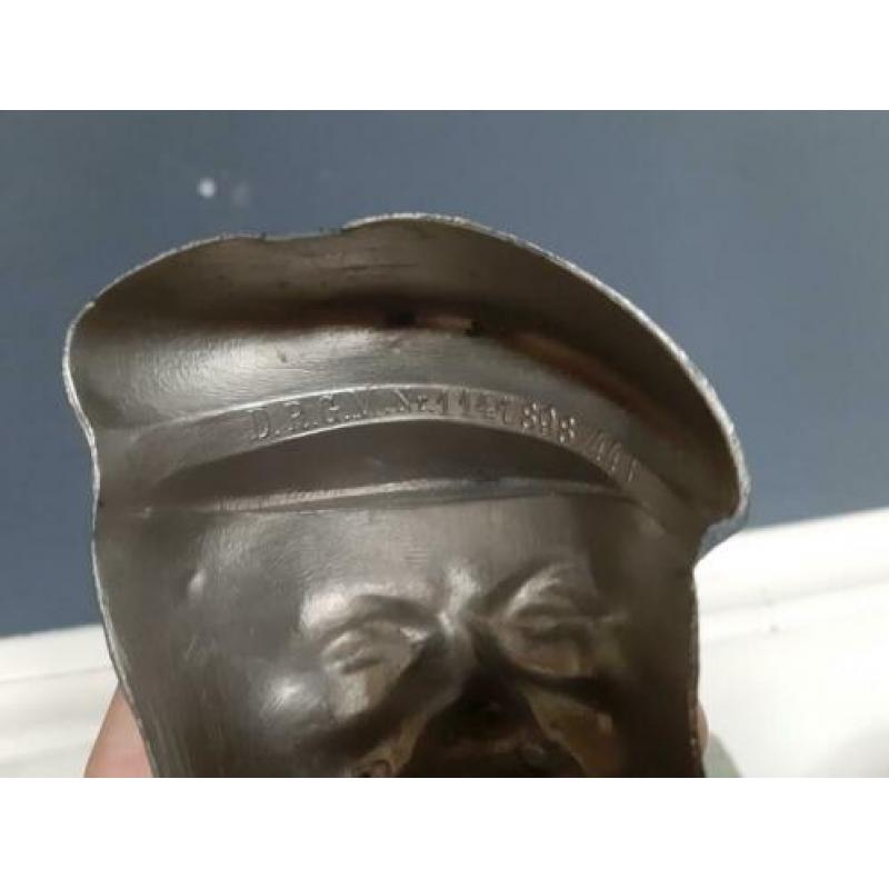 Karakteristieke scheepsmankop, genummerd
