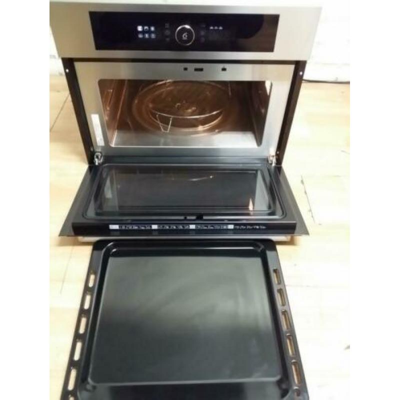 Luxe rvs whirlpool inbouw combi / magnetron / combi/oven !!