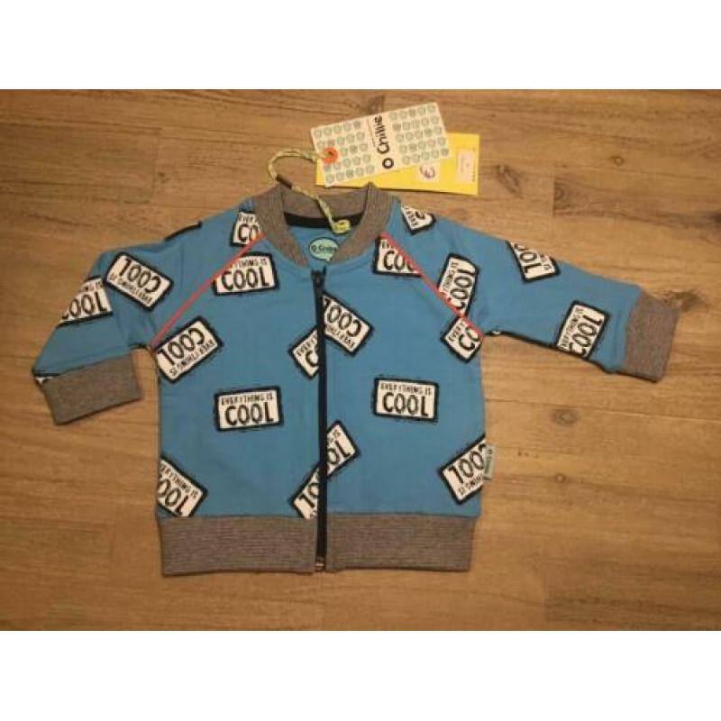 Nieuw vest O’Chillie blauw met tekstvlakken lente 68