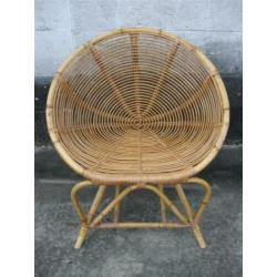 Fauteuil '60s ( rotan ) Retro/Vintage/Design