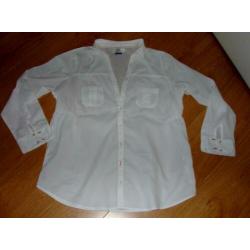Witte blouse van Clockhouse maat 50