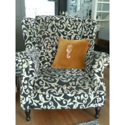 Grote oorfauteuil