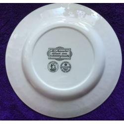 Adams Wedgwood groep wandbord Charles Dickens Mr. Micawber