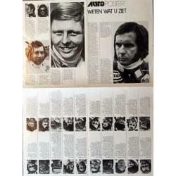 Race Poster Auto uit jaren ‘70