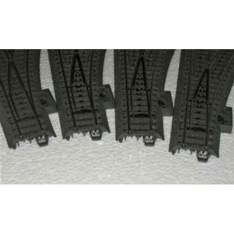 Marklin 24612 Wissels Rechts - 4 stuks - Gebruikt