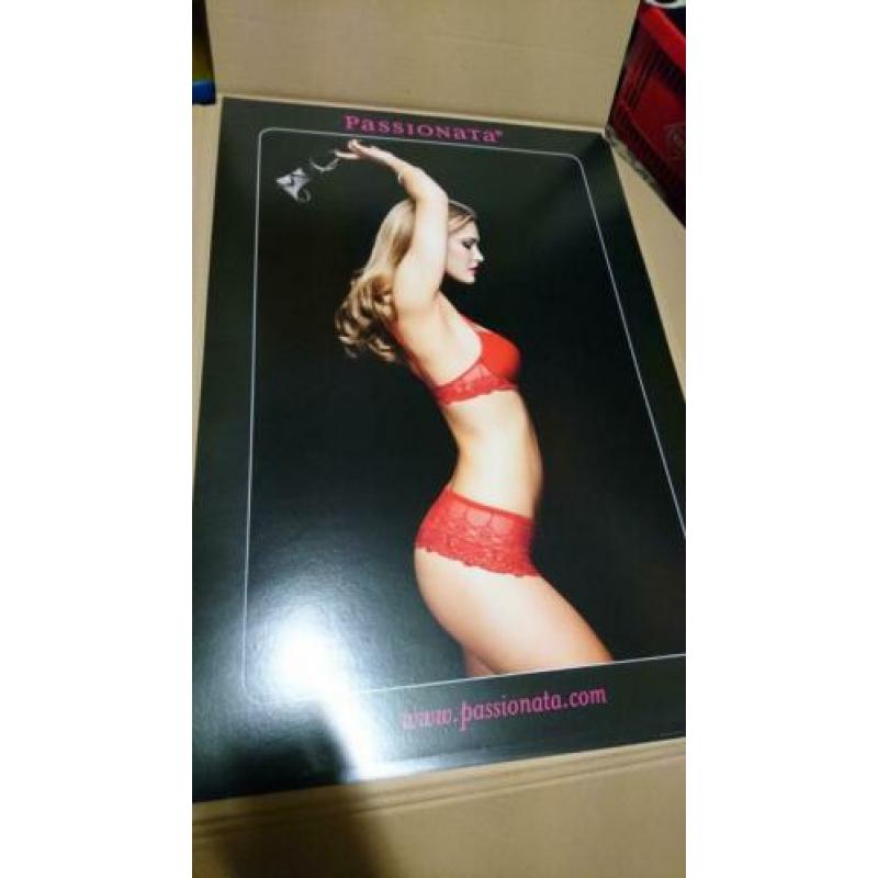 Passionata kartonnen posters (nieuw)