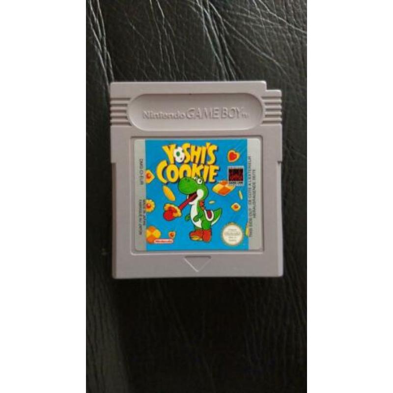 Gameboy spellen 4 stuks Wario Yoshi