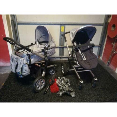 Joolz kinderwagen met 2 onderstellen en vele extra's