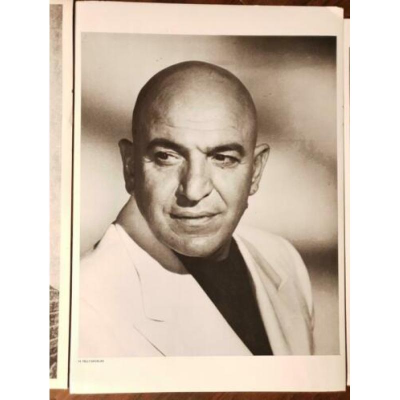3 karton posters Alan Delon Telly Savalas Barbra Streisand