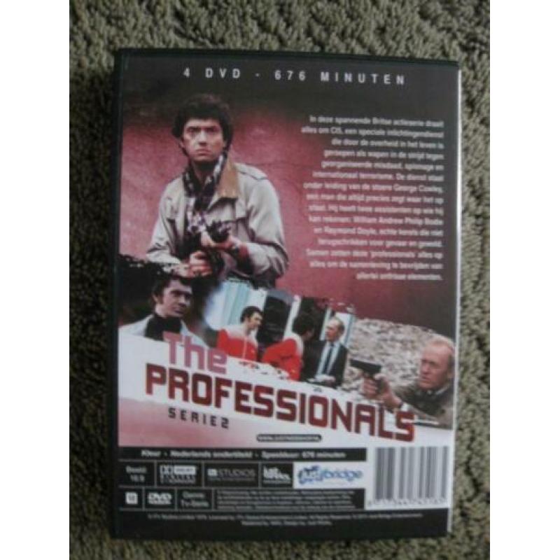 THE PROFESSIONALS - SERIE 2 uit 1979 in een 4 DVD BOX