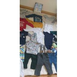 Groot pakket jongen kleding maat 74