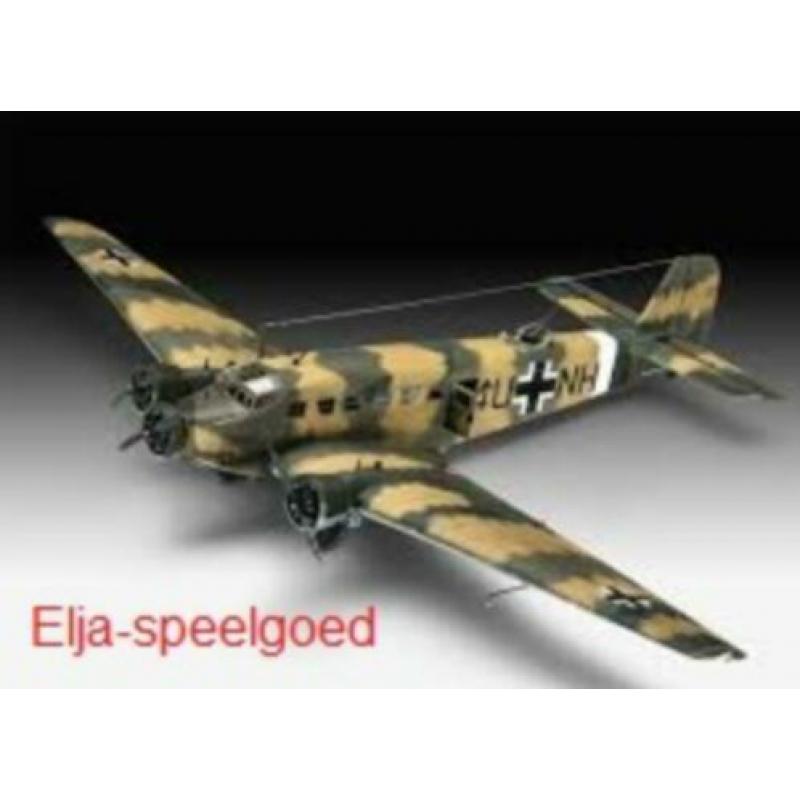 NIEUW Revell 1:48 JUNKER Ju-52/3M transprte 03918 modelbouw