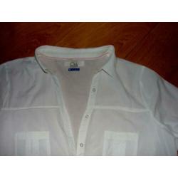 Witte blouse van Clockhouse maat 50