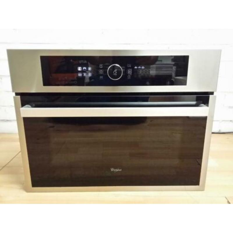 Luxe rvs whirlpool inbouw combi / magnetron / combi/oven !!