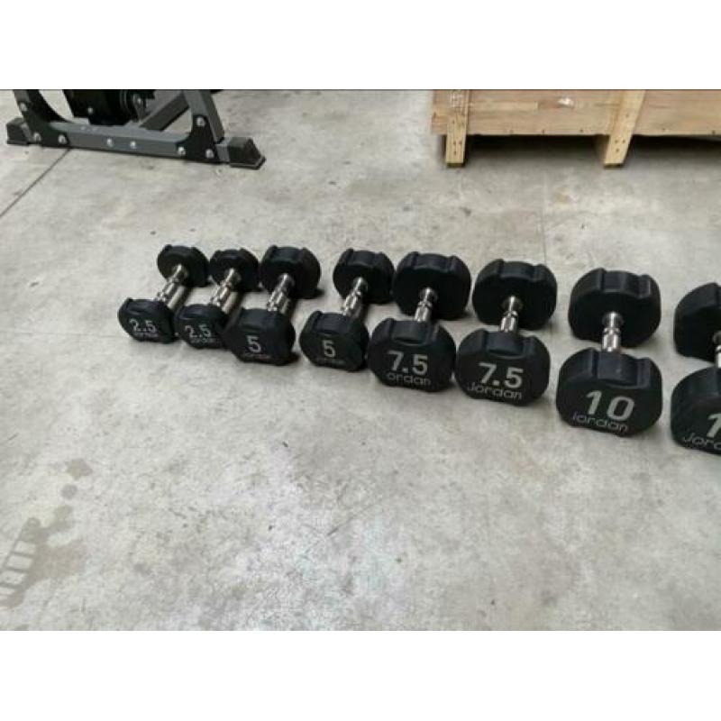 Jordan Vaste Dumbells 2,5kg t/m 15kg