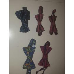 Vlinderdas/vlinderstrik blauw Zara H&M bowtie (scotch soda)