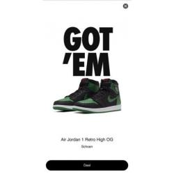 Nike Air Jordan 1 High Pine Green 42