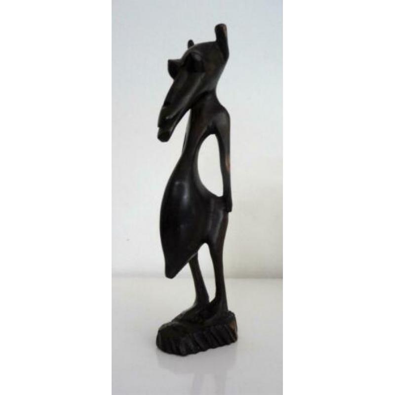 voorouder houten gesneden beeld vintage