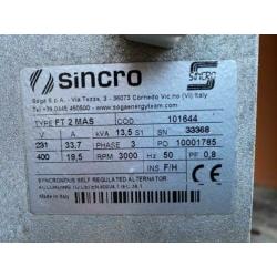 Krachtpatser! Aggregaat 13,5 KVA In compacte uitvoering!