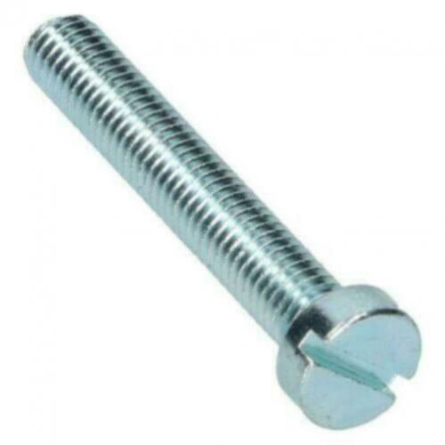 200 stuks Metaalschroef M4X16 Cilinderkop +gleuf+MET moer