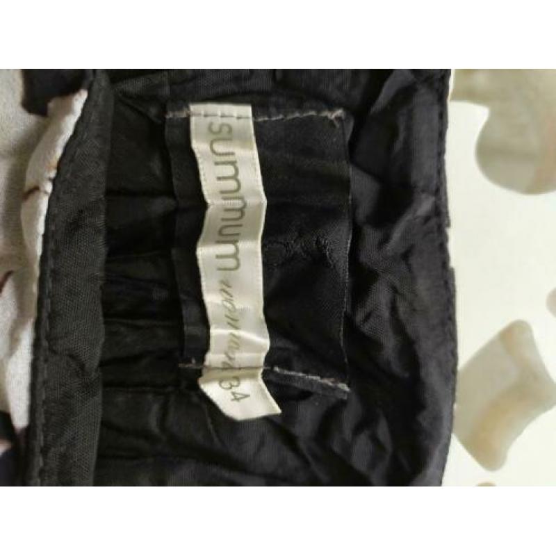 Summum print rok, zwart bruin wit maat 34