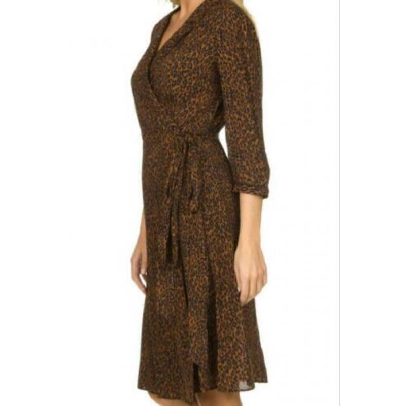 SET Fashion jurkje luipaard print maat 38 nieuw